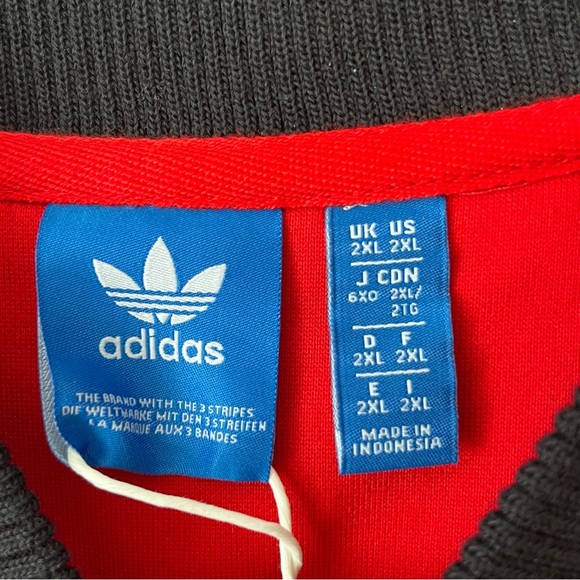 NWT Adidas Chicago‎ Bulls Track Jacket / SZ 2XL - Picture 6 of 11